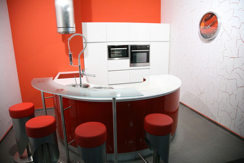 modern contemporary small kitchen design